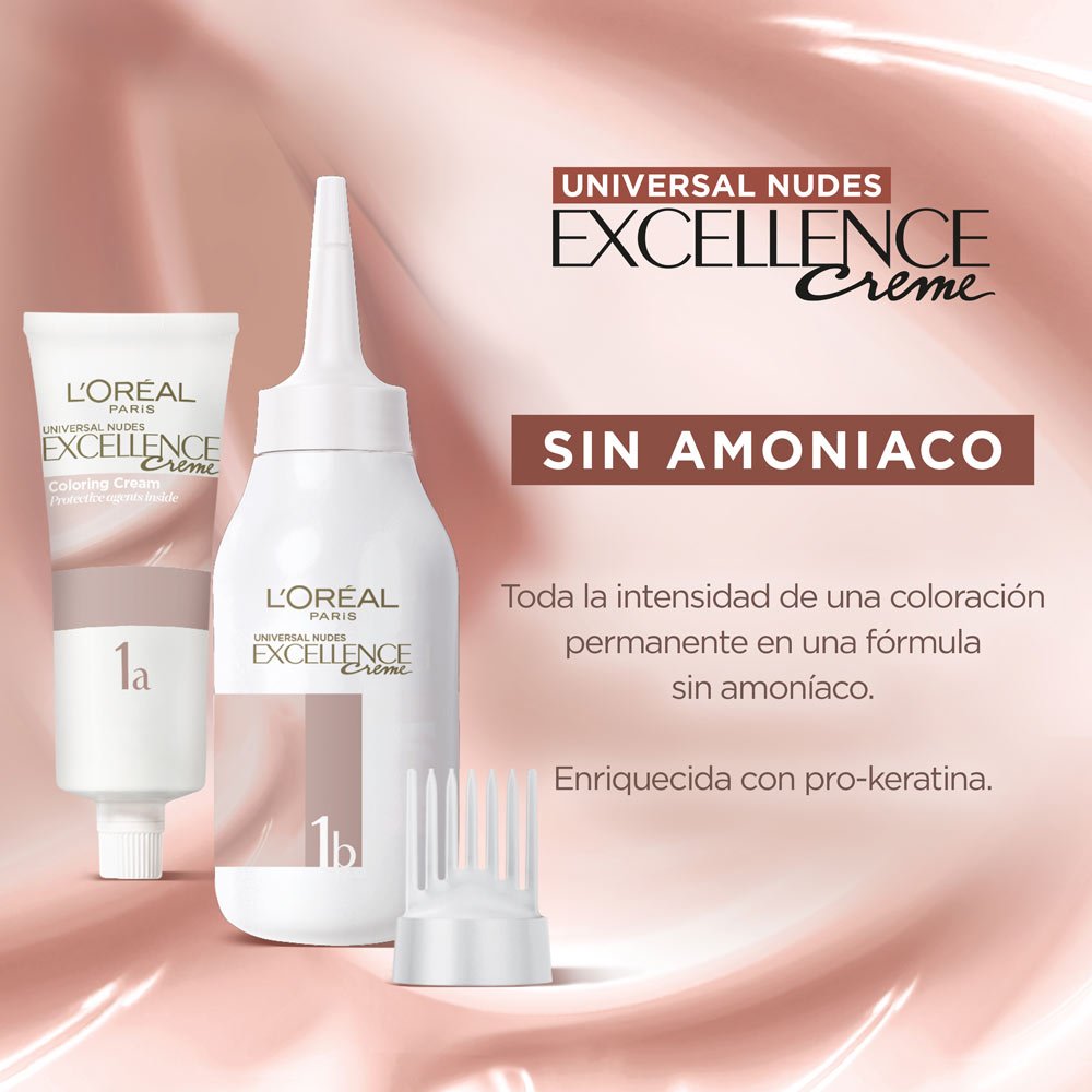 Coloracao Permanente Excellence Universal Nudes Louro Clarissimo Universal 10U 2